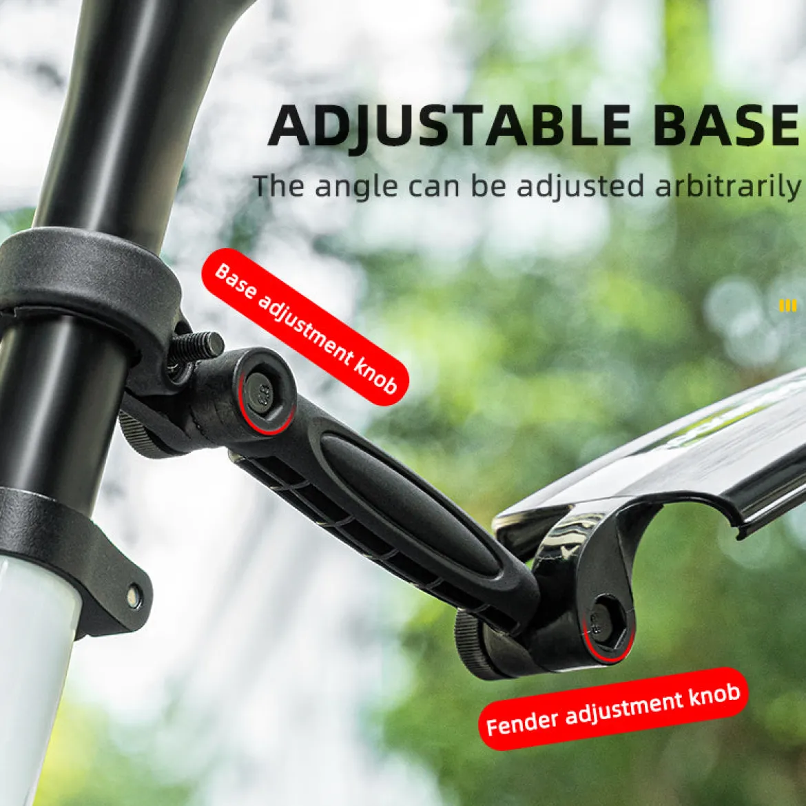 ROCKBROS Cycling Rear Fender Front Mudguard Road Mountain Bike Fender Adjustable