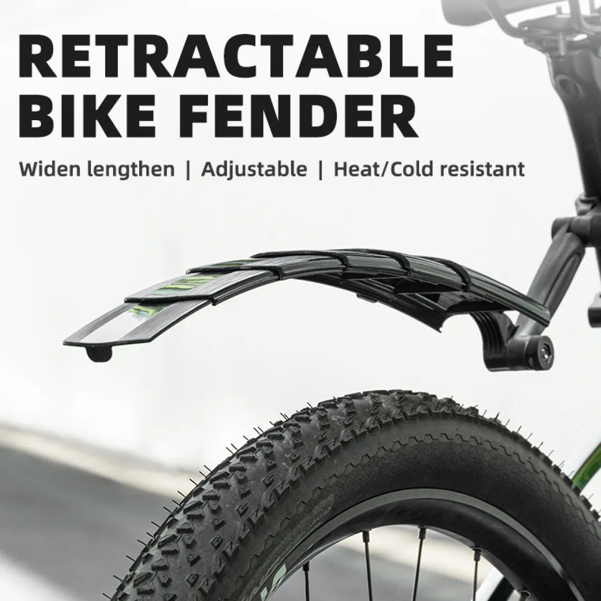 ROCKBROS Cycling Rear Fender Front Mudguard Road Mountain Bike Fender Adjustable