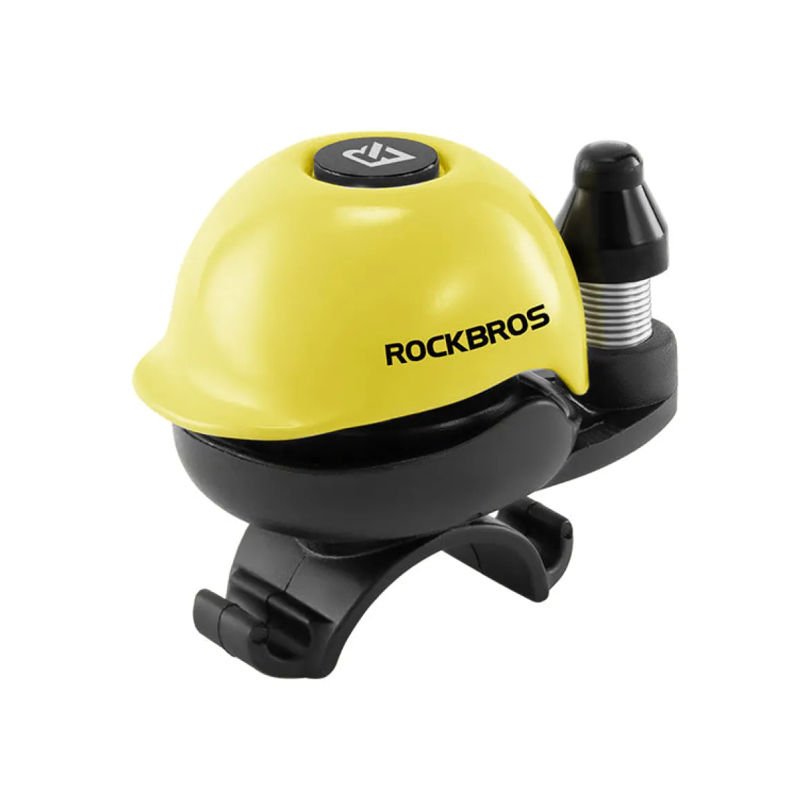 ROCKBROS 80DB Bike Bell Aluminum Alloy Helmet-Shaped Fits 22-34mm Handlebars