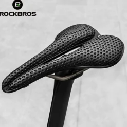 ROCKBROS 3D Carbon Fiber Bike Saddle Adaptive Custom Fit Seat for Men