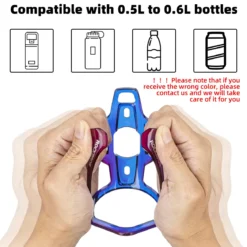 ROCKBROS FK-338 Bike Water Bottle Holder with Screws Tool