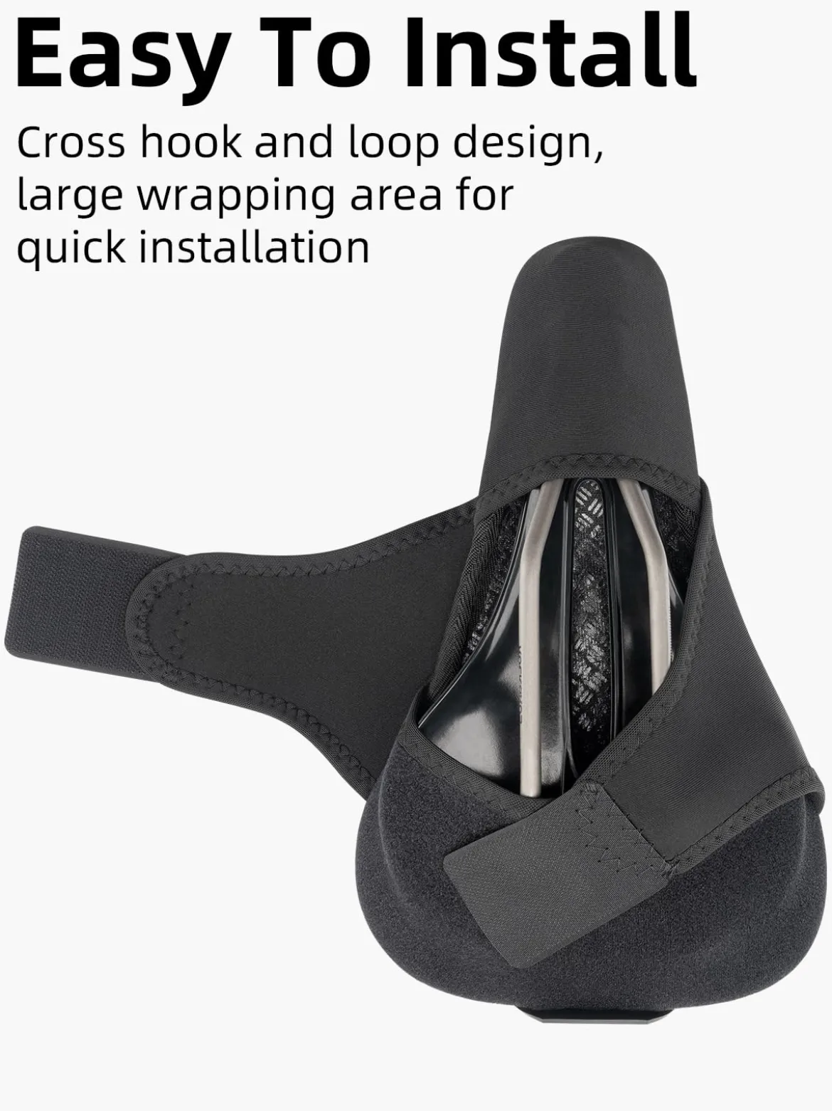 ROCKBROS Gel Bike Seat Cover Comfortable Padded Cushion for Peloton