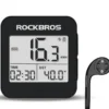 ROCKBROS GPS Bike Computer Accurate Wireless Speedometer with Backlight