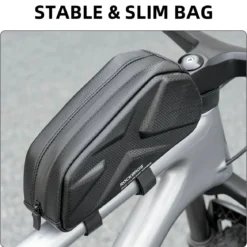 ROCKBROS 076 Hard Shell Bike Top Tube Frame Bag Pouch 1.4L
