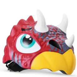 ROCKBROS Kids Cartoon Dinosaur Helmet Adjustable Lightweight