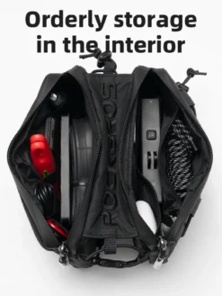 ROCKBROS 1L Bicycle Tube Bag - Dual Storage & Portable Shoulder Bag