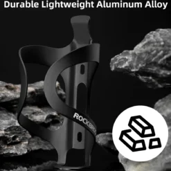ROCKBROS Lightweight Alloy Aluminum Bike Water Bottle Cage - Secure Hold Bicycle Bottle Bracket