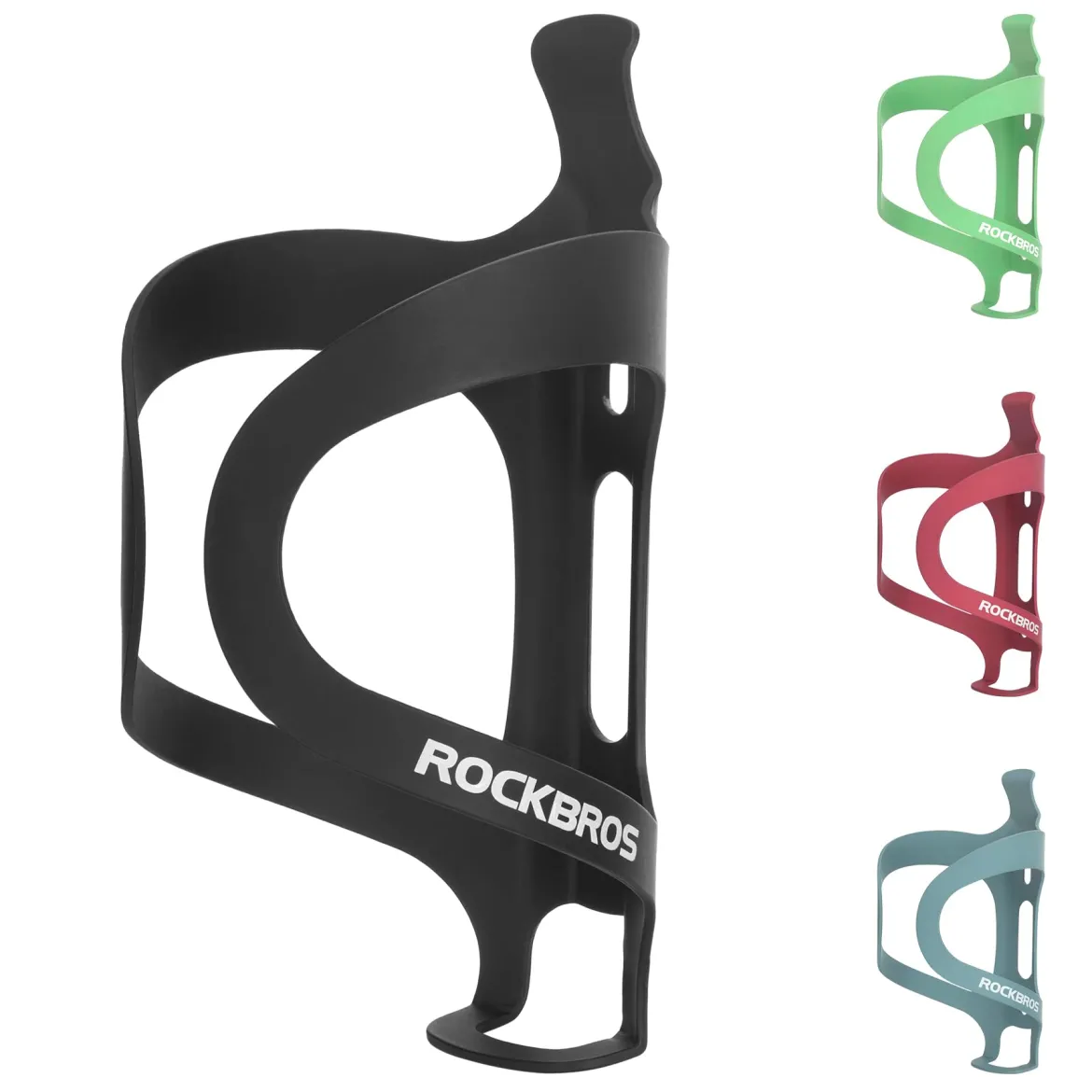 ROCKBROS Lightweight Alloy Aluminum Bike Water Bottle Cage - Secure Hold Bicycle Bottle Bracket