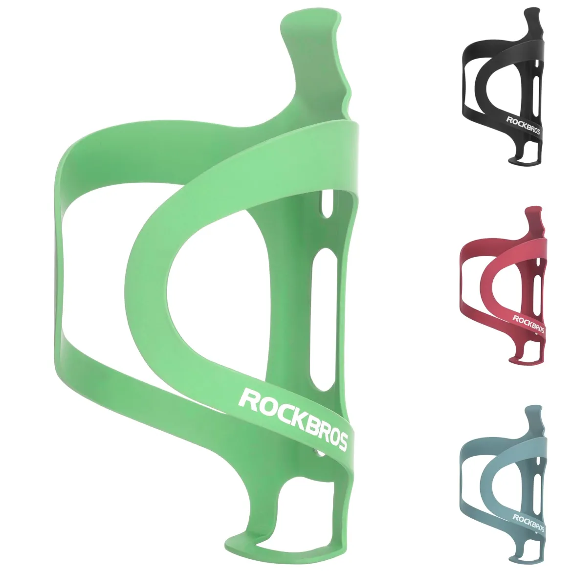 ROCKBROS Lightweight Alloy Aluminum Bike Water Bottle Cage - Secure Hold Bicycle Bottle Bracket