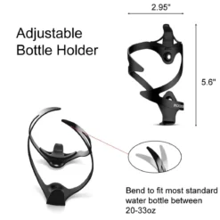ROCKBROS Lightweight Aluminum Bike Water Bottle Cage - Durable Holder