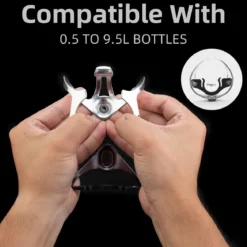ROCKBROS Lightweight Aluminum Bike Water Bottle Cage Secure Adjustable Holder for Cycling