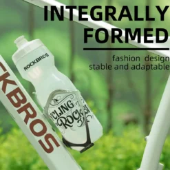 ROCKBROS Lightweight Aluminum Bike Water Bottle Cage Secure Adjustable Holder for Cycling