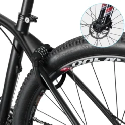 ROCKBROS Lightweight Bike Lock Cable 12MM Anti-Theft Combination Lock