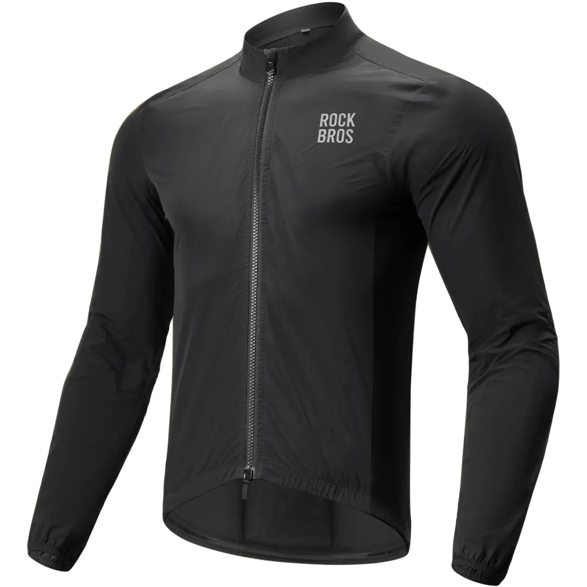 ROCKBROS Long-Seeved Cycling Windbreaker Jacket Foldable