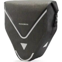 ROCKBROS 20L Triangle Waterproof Bike Rear Rack Pannier Bag for Grocery Touring Cycling