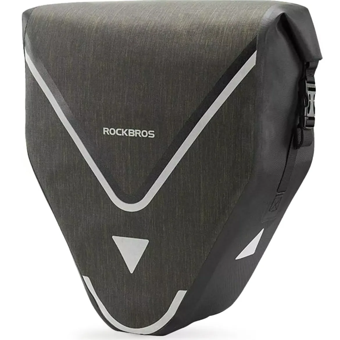 ROCKBROS 20L Triangle Waterproof Bike Rear Rack Pannier Bag for Grocery Touring Cycling