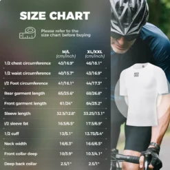 ROCKBROS Men's Cycling Jersey Mesh Short Sleeve