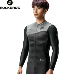 ROCKBROS Men's Cycling Long-Sleeve Jersey