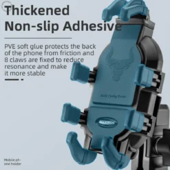 ROCKBROS Metal Bicycle Phone Holder - Universal Shockproof Mount
