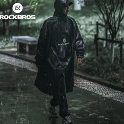 ROCKBROS Motorcycle Cycling Raincoat Hiking Outdoor Poncho Waterproof Cloak