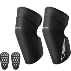 ROCKBROS Motorcycle Knee Pad Winter Leg Warmer with EVA Protector, Windproof for Skiing