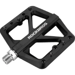 ROCKBROS Mountain Bike Pedals Lightweight Nylon DU Bearing 9/16
