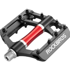 ROCKBROS MTB Pedals Platform Bike Pedal Aluminum 9/16