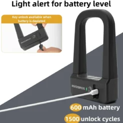 ROCKBROS NFC Smart Bike U Lock
