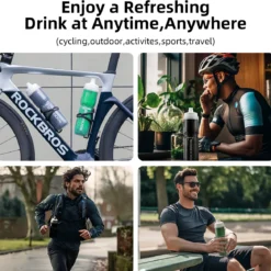 ROCKBROS 24OZ Insulated Bike Water Bottle