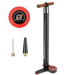 ROCKBROS 240PSI Classic Floor Drive 3.5 High Pressure Bicycle Floor Pump with Accurate 3.5