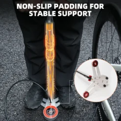 ROCKBROS 240PSI Classic Floor Drive 3.5 High Pressure Bicycle Floor Pump with Accurate 3.5