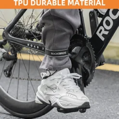 ROCKBROS Reflective Cycling Ankle Bands - Adjustable Pant Leg Straps