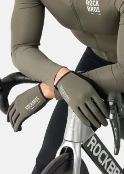 ROCKBROS Road-to-Sky Fine Sheepskin Full Finger Gloves