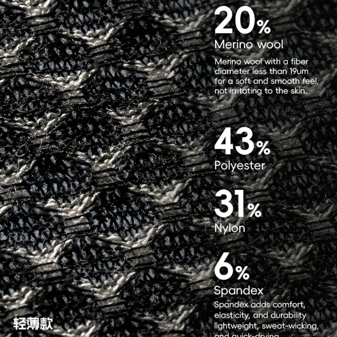 ROCKBROS Road to Sky Merino Base Layer