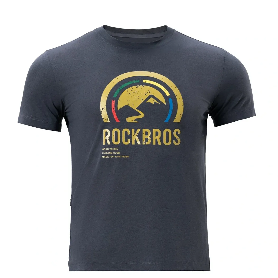 ROCKBROS Road-to-Sky Shirt Unisex Quick Dry Moisture Wicking Breathable Stretch Short Sleeve