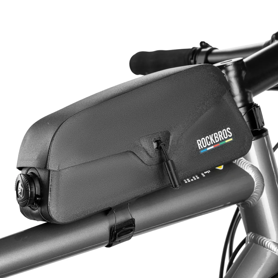 ROCKBROS Road To Sky 100%Waterproof Magnetic Bike Top Tube Frame Bag 0.6L/0.9L