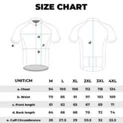 ROCKBROS Short-Sleeve Men's Cycling Jersey Reflective