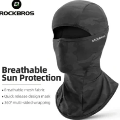 ROCKBROS Summer Ice Silk Balaclava Face Mask