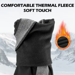 ROCKBROS Thermal Arm Warmers for Men & Women, Windproof Winter Sleeves