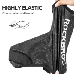 ROCKBROS Thermal Windproof Bike Shoe Covers for Mountain Road