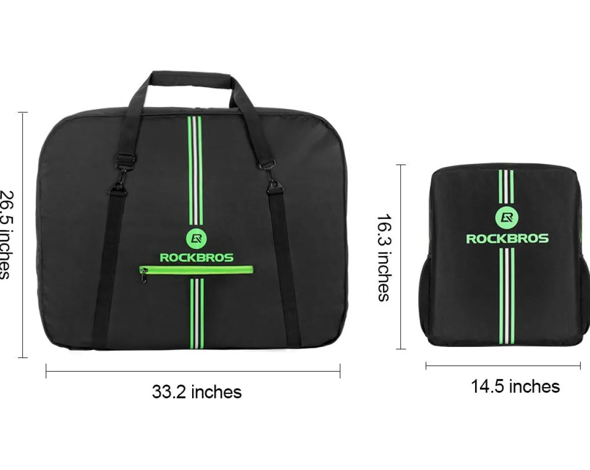 ROCKBROS Travel Bikes Bike Travel Case Bike Bag For Air Travel