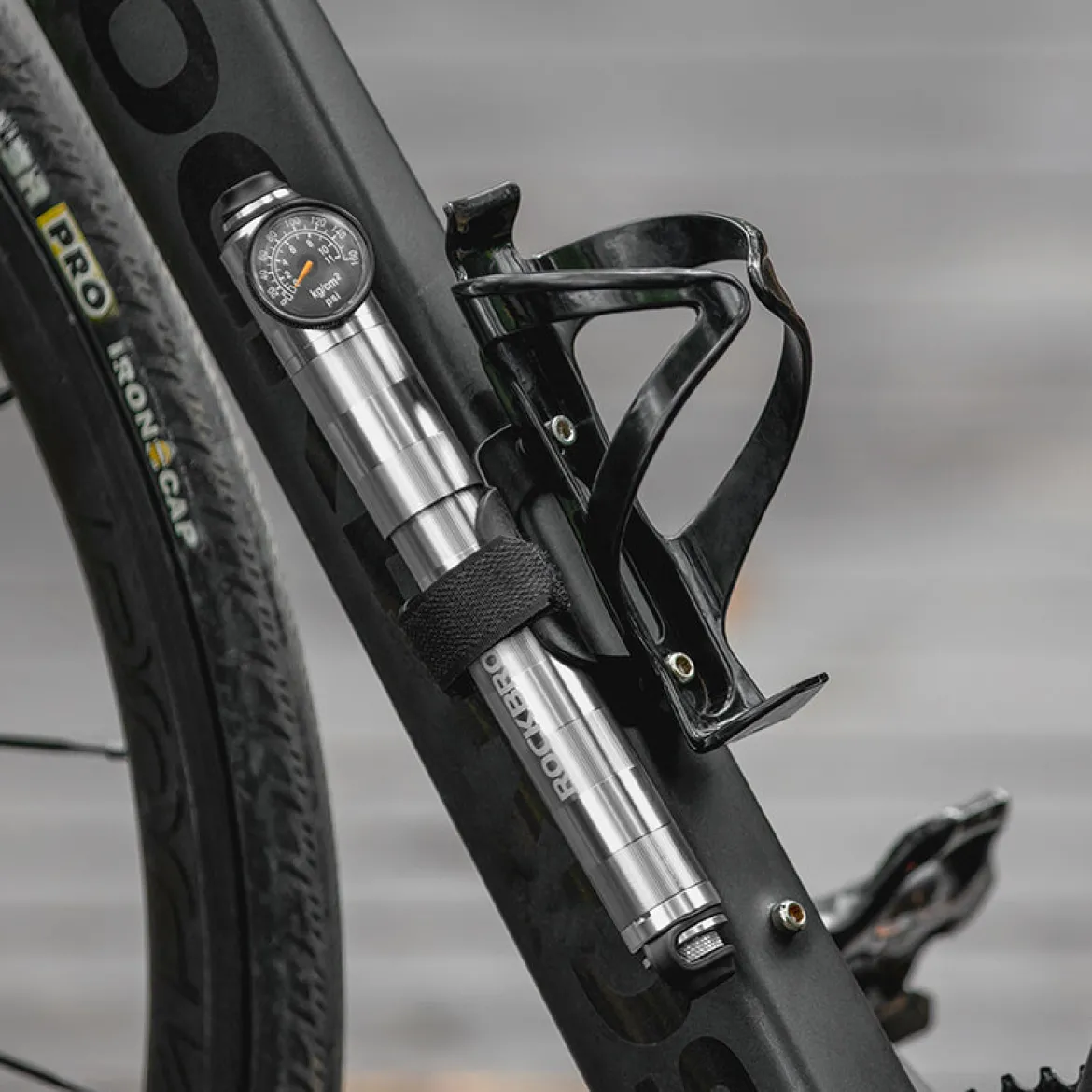 ROCKBROS Ultralight Bike Tire Shock Mini Pump 160PSI High Pressure