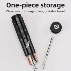 ROCKBROS Vacuum Aluminum Alloy Tire Repair Tool Compact Portable