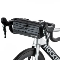 ROCKBROS Waterproof Bike Handlebar Bag Front Frame Storage Bag with Shoulder Strap