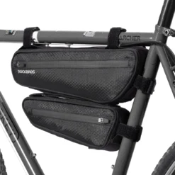 ROCKBROS Water-Resistant Triangle Bike Frame Saddle Bag Accessories for MTB Road Cycling