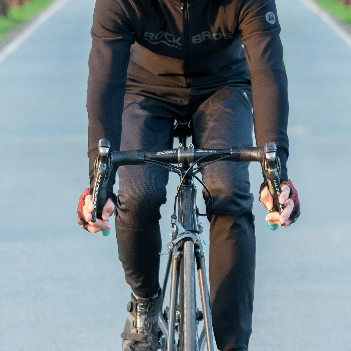 ROCKBROS Winter Cycling Pants Warm Ergonomics Men's Windproof Thermal Bicycling Pants