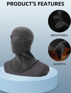 ROCKBROS Winter Windproof Thermal Fleece Balaclava Ski Mask for Men Women