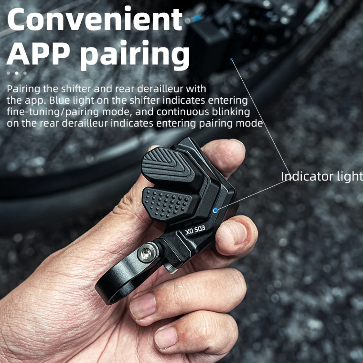 ROCKBROS Wireless Electronic Derailleur System for 7-13 Speed Bikes