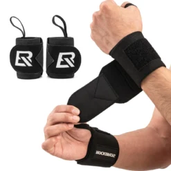ROCKBROS 22” Wrist Wraps with Thumb Loop Premium Quality for Weightlifting