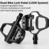 Self-Lock Road Bike Pedals with Shimano SPD-SL/Look KEO Cleat System (Pair)